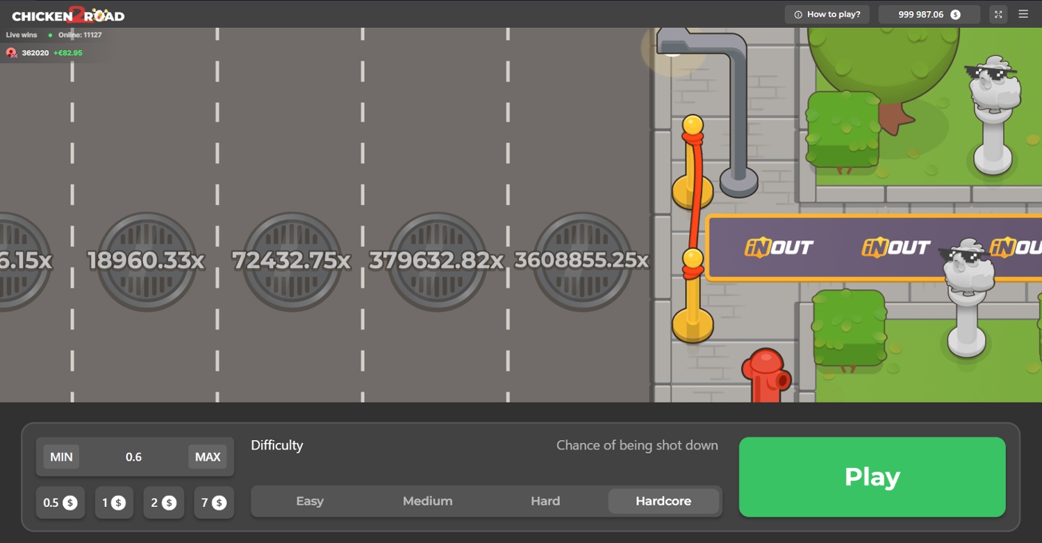 Chicken Road 2 2 2 Screenshot 2 - real gameplay view