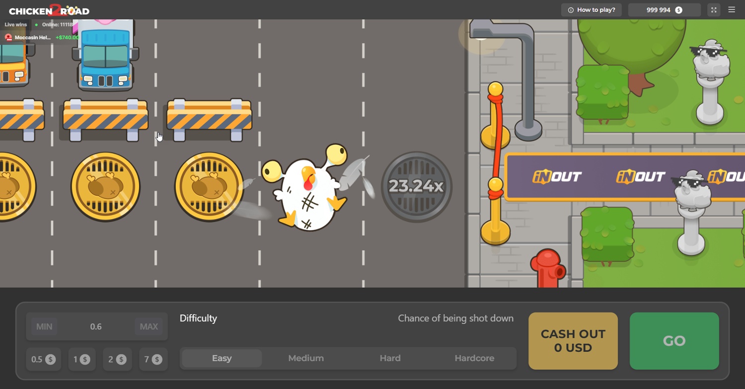 Chicken Road 2 2 2 Screenshot 3 - real gameplay view